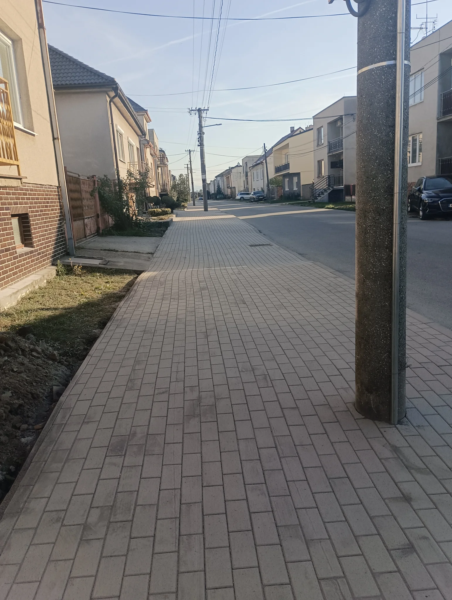 Nový chodník, krajšia Studienka