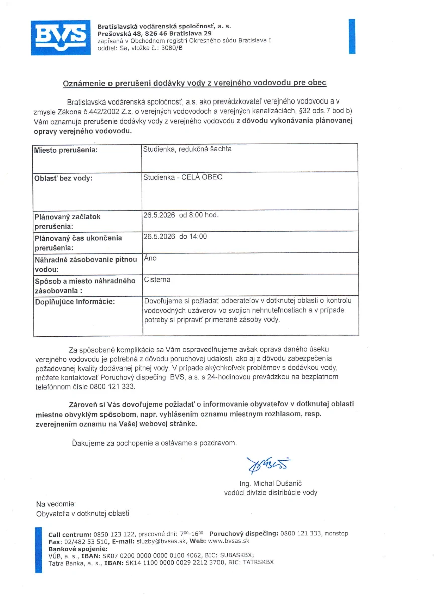 Prerušenie dodávky vody – 26. 5. 2026.png